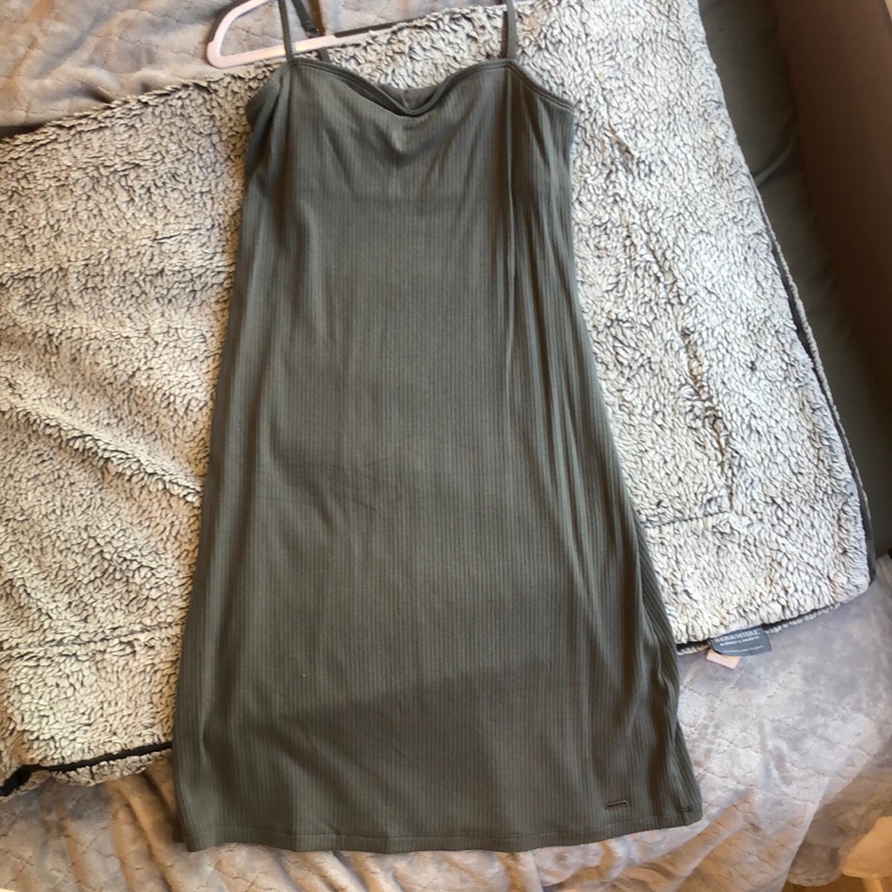 grey Hollister ribbed dress, never worn